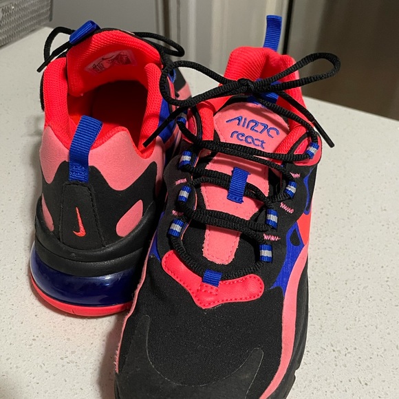 Nike Air Max 270 React Big Kids’ Shoe-Size 5Y - Picture 5 of 6